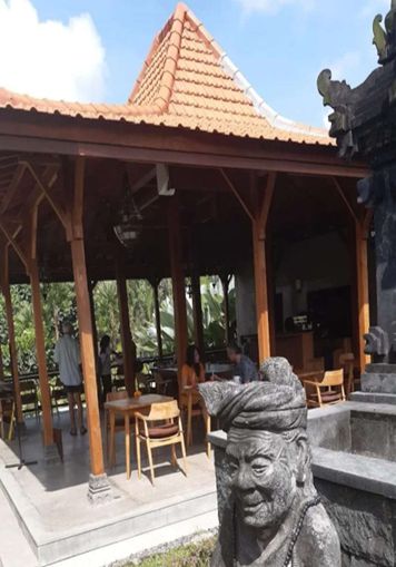 Traditional Javanese Joglo structure